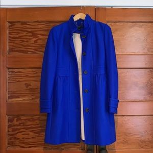 Gorgeous Cobalt Blue Car Coat